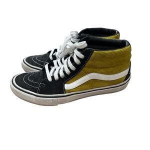 Vans Supreme x Sk8 Mid Pro "Corduroy Croc" Limited Edition Sneakers Size 9.5